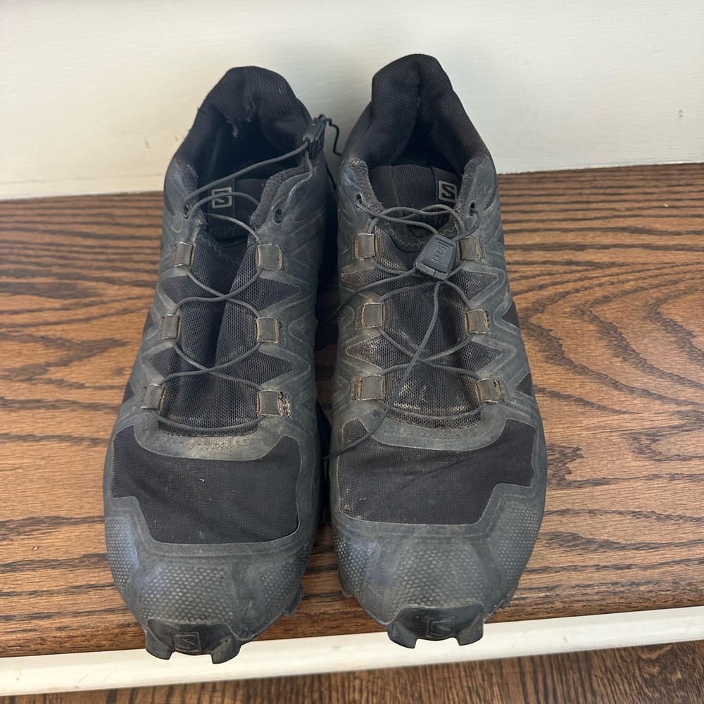Salomon Men's Black Athletic Shoes